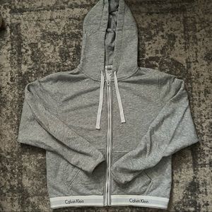 calvin klein zip-up